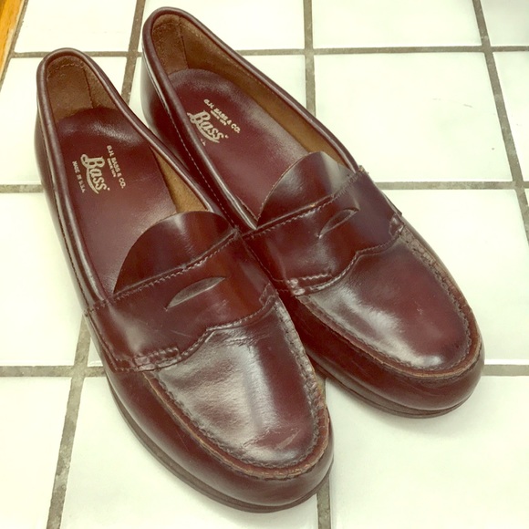 bass penny loafers womens